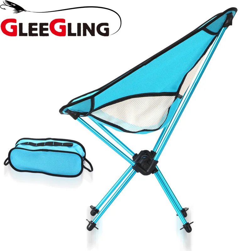 GLEEGLING ультра легкий рюкзак для стула Складное Сиденье кемпинга рыболовное кресло