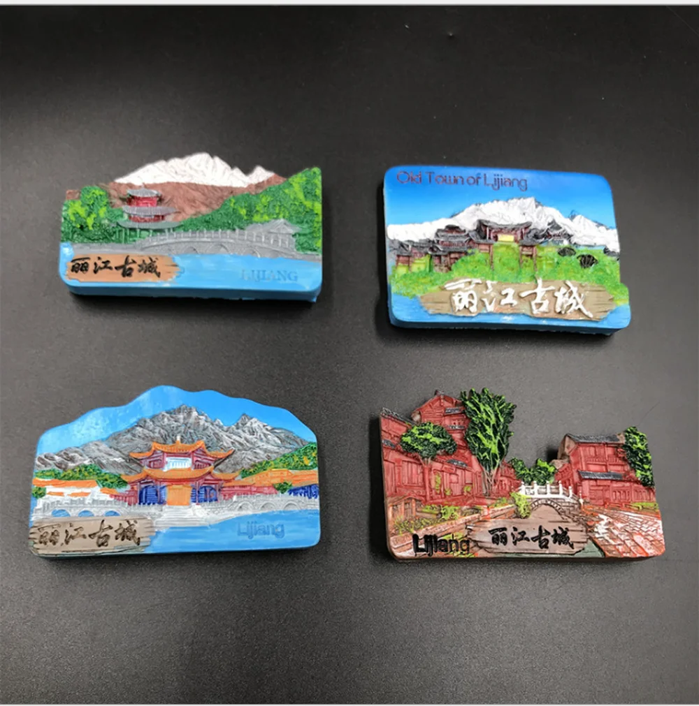 BABELEMI Китай Юньнань Lijiang дорожный сувенир магниты на холодильник домашнее