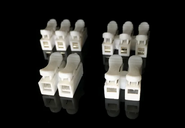 20 шт. 2-контактный 3-контактный пружинный зажим для кабеля с самоблокировкой