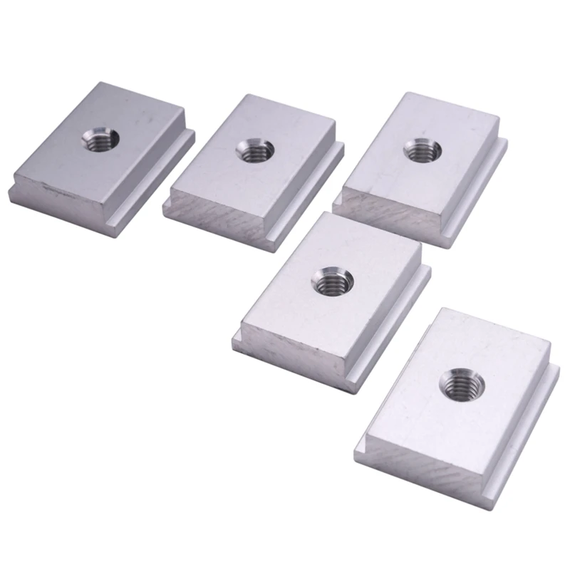 

5 шт., Т-образная скользящая гайка из алюминиевого сплава