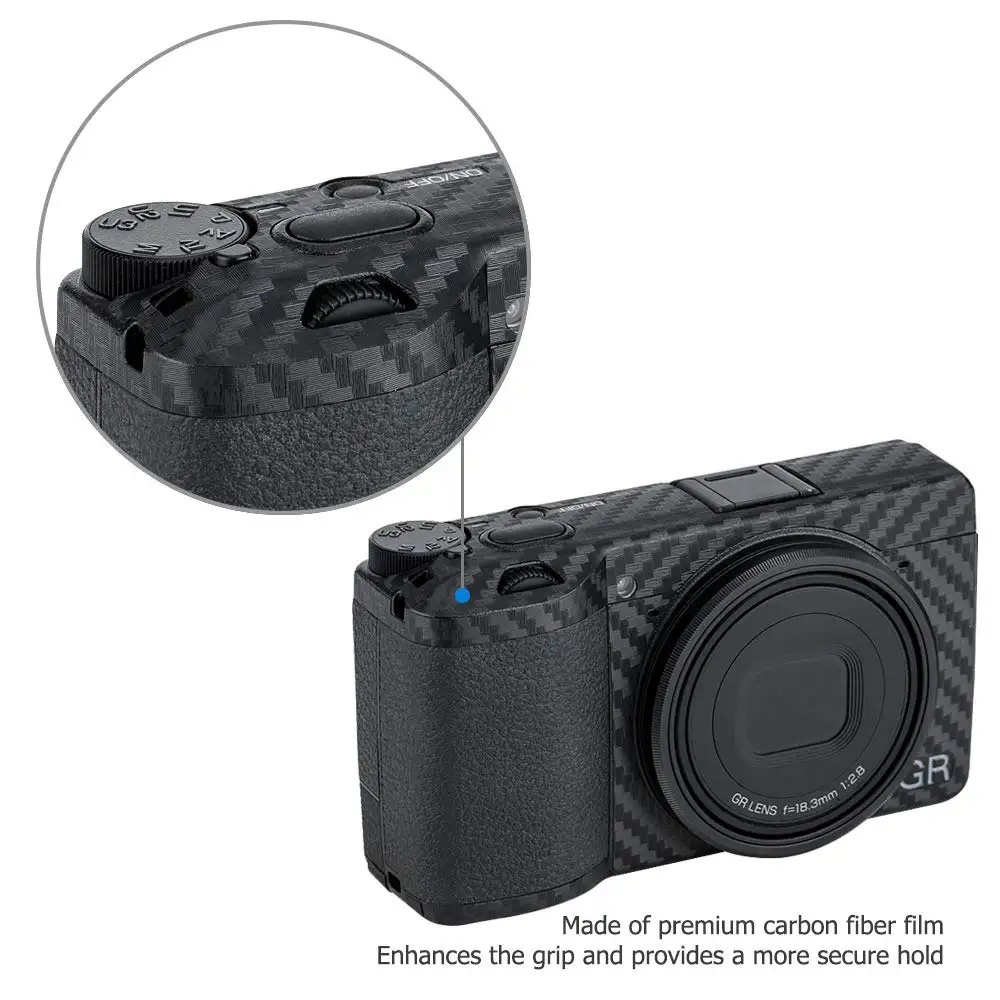 Защитная пленка для корпуса камеры против царапин Набор наклеек Ricoh GR III II GRIII GRII GR3