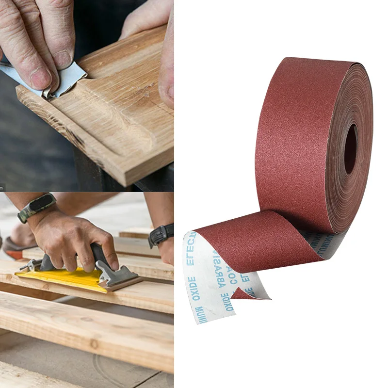 1 рулон м 80 600 Грит ткани для шлифовки наждачная бумага шлифовальных инструментов