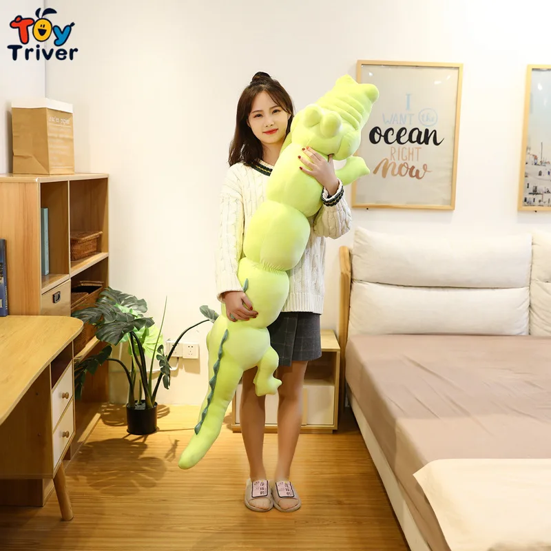 

Kawaii Real Life Crocodile Plush Toy Cartoon Stuffed Animal Dolls Cushion Pillow Room Decor Baby Girls Boys Kids Children Gifts