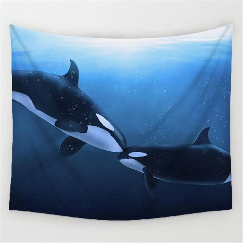 Гобелен в японском стиле настенные украшения для серфинга рыбы канагава