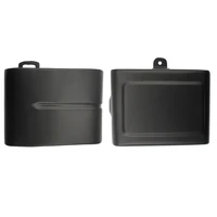 2pcs left right battery guard electrical panel cover for fat bob dyna model fxd 06 17 low rider fat bob street bob