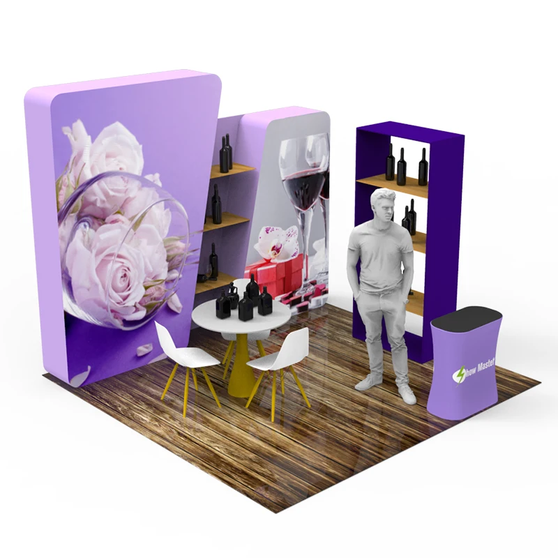 Лидер продаж выставочный стенд 10x10 футов с принтом|Флаги баннеры и аксессуары| |