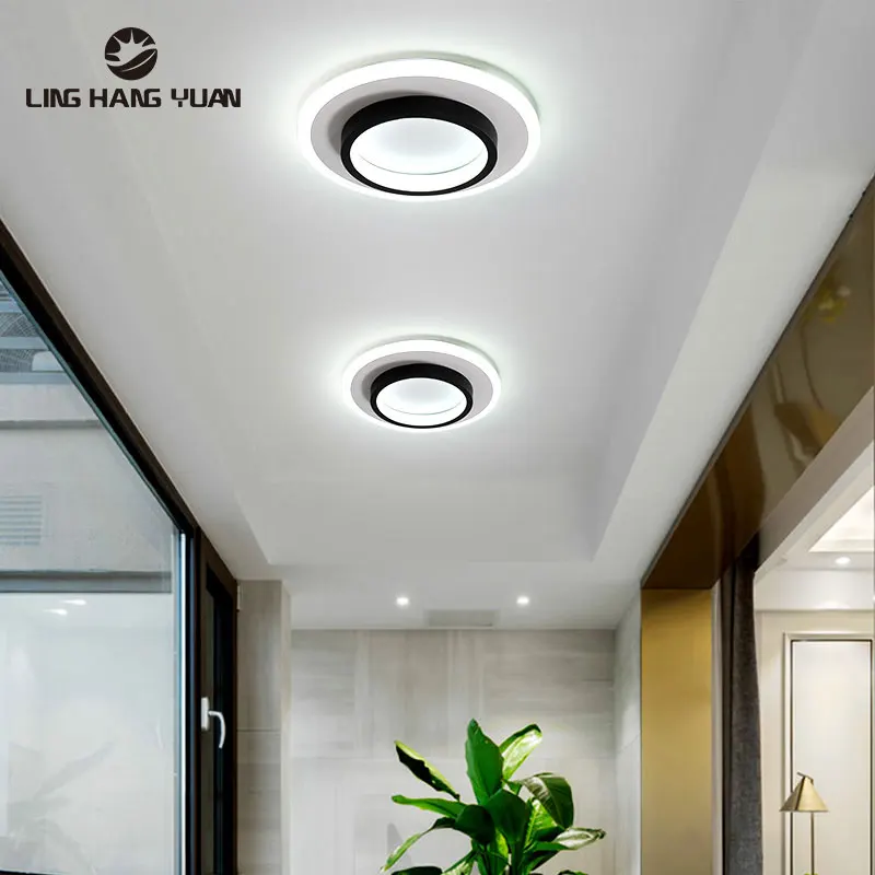 Маленький современный светодиодный потолочный светильник для домашнего