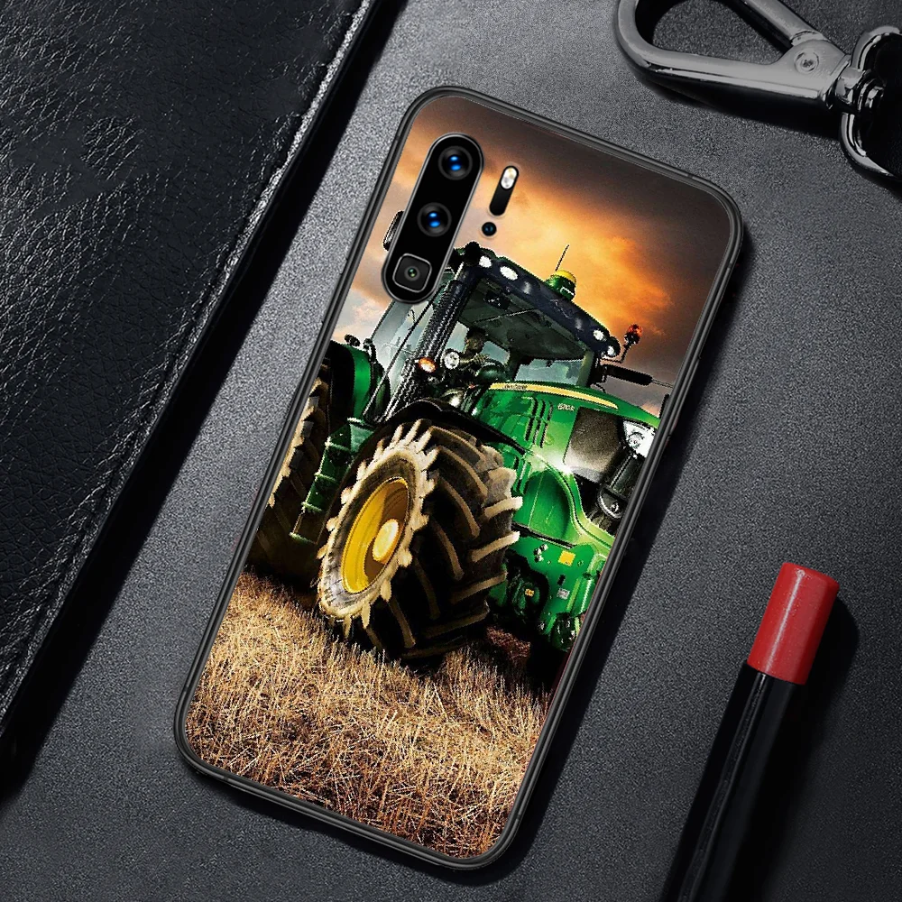 

Luxury Fendt Tractor Phone Case Cover For Huawei P Mate Smart 10 20 30 40 Lite Z 2019 Pro Black black Waterproof Luxury Prime