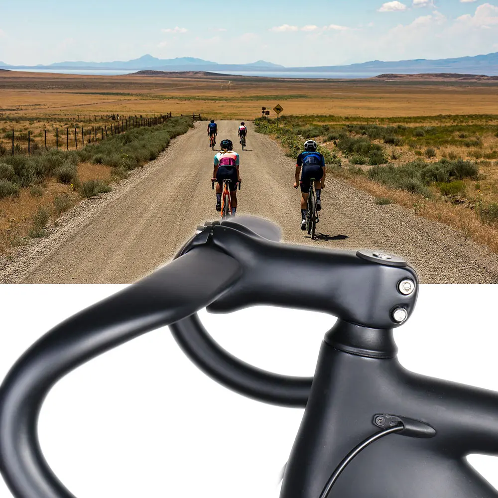 ELITA ONE велосипедный стержень из углеродного волокна Roa/MTB велосипедный стержень для горного велосипеда углеродный стержень угол 6 градусов 70-130 мм UD матовый