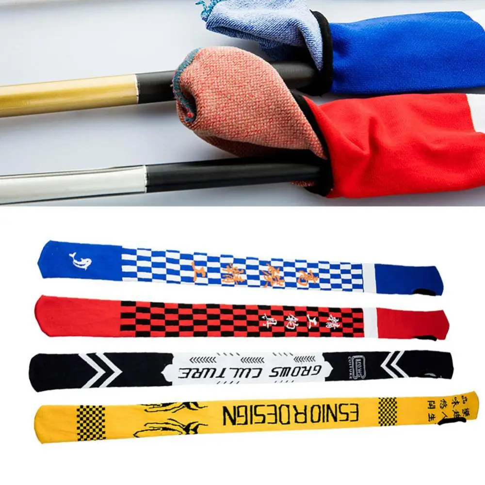 

High Elastic Nylon Accessories Fishing Rod Sleeve Cover Pole Glove Protector Bag Pouch Telescopic Gear Tackle Boxes Tool