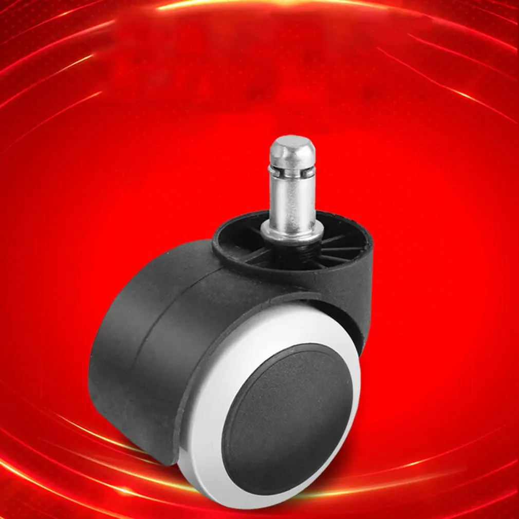 Бесшумный усиленный Мебельные ролики 2 дюймовые полиуретановые колесики Boss