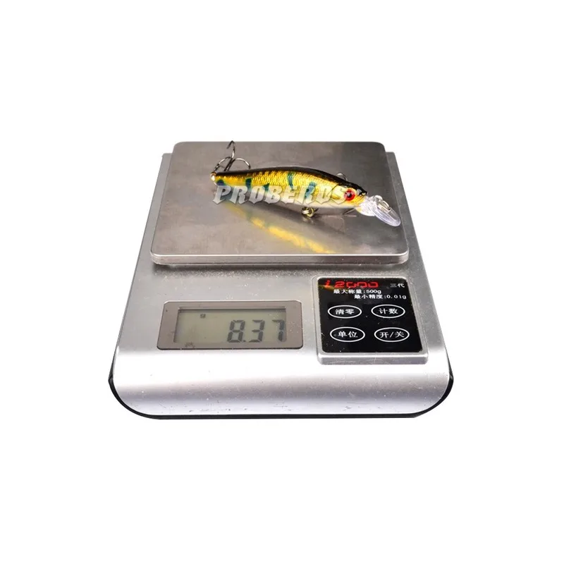 5 шт./лот рыболовная приманка в виде гольяна плавающая искусственная жесткая 8 3 г 9