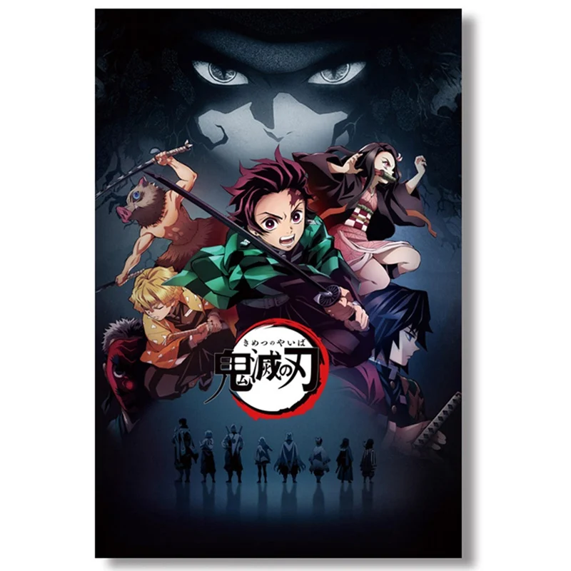 Короткая футболка с героями из японского аниме Демон убийца: Kimetsu без Yaiba камадо