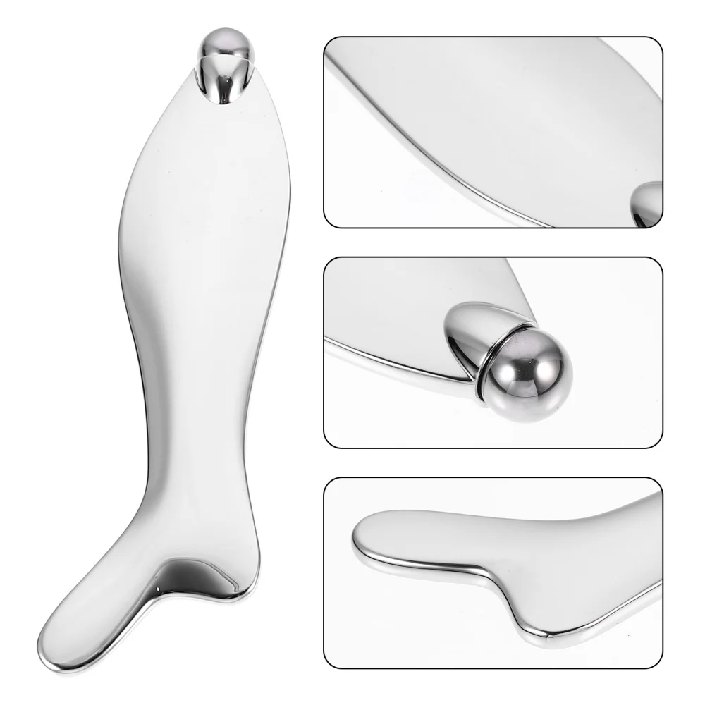 

Fish Shaped Scraping Board Borad Board Tool with Bag