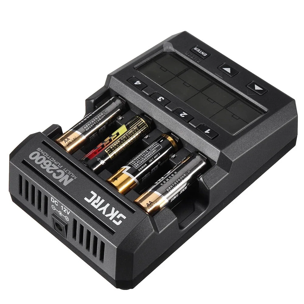 Зарядное устройство SKYRC NC2600 для аккумуляторов AA AAA зарядки с анализатором данных
