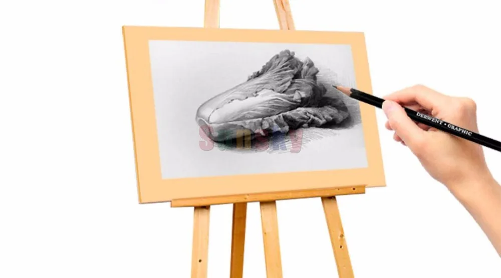 24 шт./компл. 34202 набор карандашей для скетчей деревянная ручка древесная