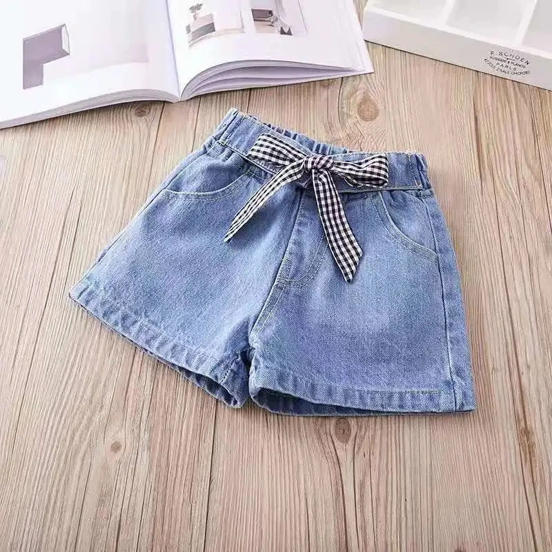 

Kids Short For Girls Baby Denim Shorts New Fashion Girl Short Princess Jeans Children Pants Girls Shorts Teen Girls Clothing