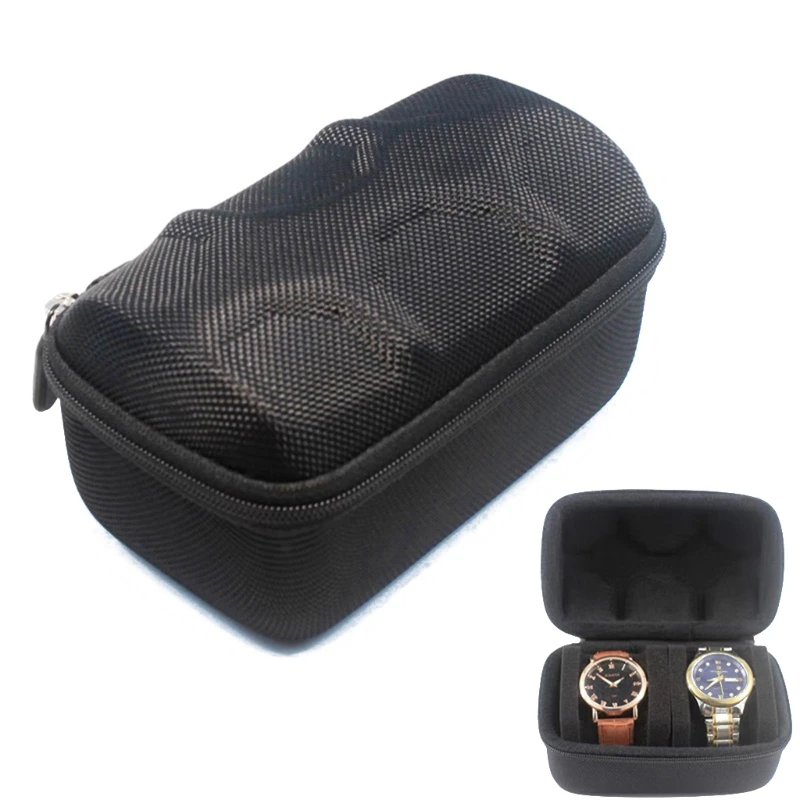 Smart Watch Carrying Case Travel Storage Box EVA Protector Portable Jewelry Hard with Pillow for Wristwatches on - Умный чехол для переноски смарт-часов, жесткий, с памятной подушкой, для хранения и защиты на ходу.