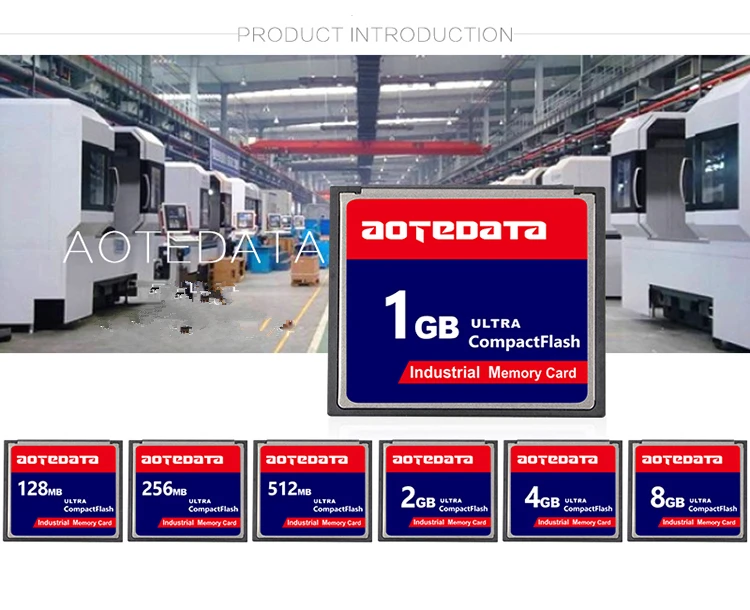 Распродажа промышленная компактная флеш-карта AOTEDATA 133X CF 4 ГБ 8 16 32 64 карта памяти