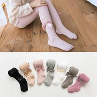 girls tights princess bowknet baby girls one piece pantyhose baby spring and autumn new style trousers lace stocking