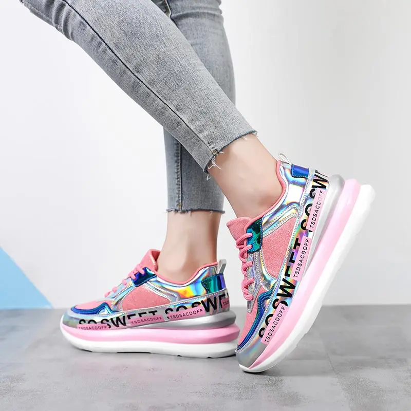

Wonan Women's Sports Boots Shuse Women's Tennis For Running Leopard Light Sport Shoes Basket Women's Brand Sneakers Tennis
