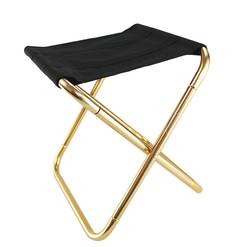 

Portable Camping Stool with Aluminum Alloy Bracket for Outdoor Recreation