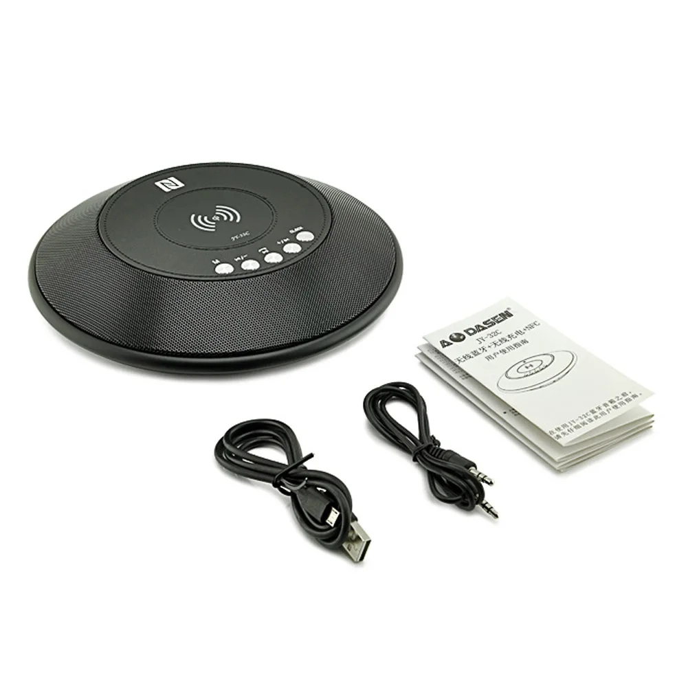 Горячая продажа беспроводной Bluetooth динамик QI Беспроводное зарядное устройство с