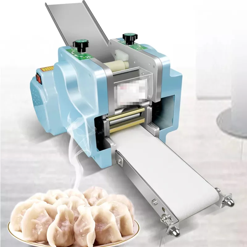 

110V 220V клецки кожи производитель коммерческих домашнего использования Автоматическая Wonton и клецки Пресс машина