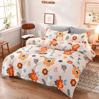 1pc printing soft duvet cover smooth and comfortable king queen twin size brushed quilted cover not including pillowcase