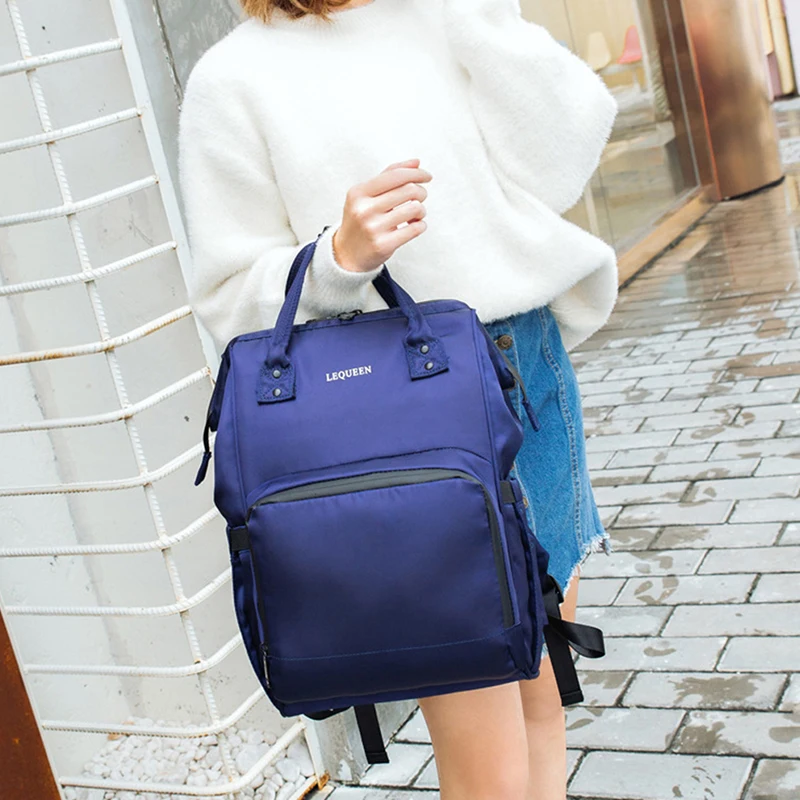 

LEQUEEN Diaper Bag Mommy Bag Maternity Large Nappy Bag Fashion Unisex Backpack Bebe Baby Bag Travel Backpack Baby Care Wetbag