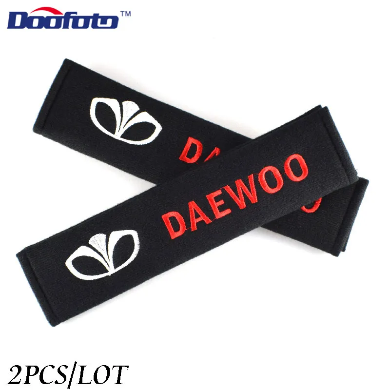 1 пара чехол для автомобильного ремня безопасности Daewoo Matiz Nexia Lanos Kalos Gentra Nubira Espero