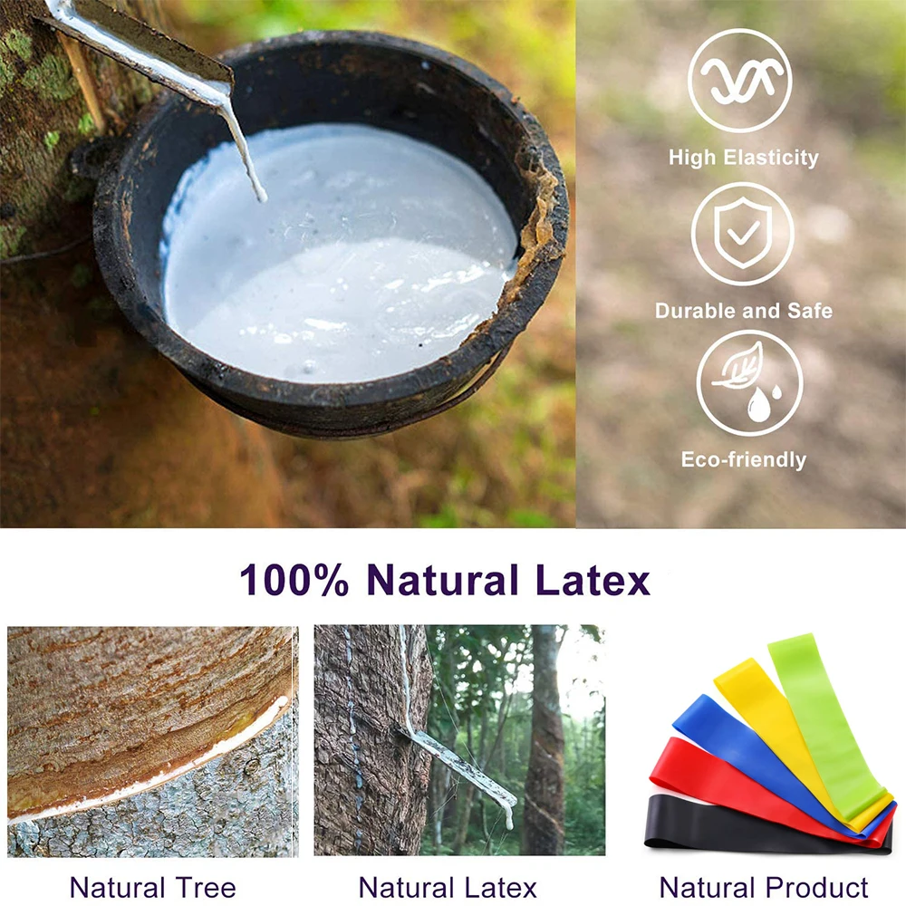 Эластичные ленты латексные фитнес-Эспандеры для йоги кроссфита дома спортзала