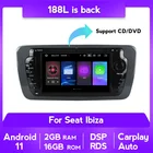 NaviFly Android 11 Автомобильный мультимедийный плеер 2 Din автомобильный DVD для Seat Ibiza MK4 6J SportCoupe Ecomotive Cupra 2009 2010 2011 2012 2013
