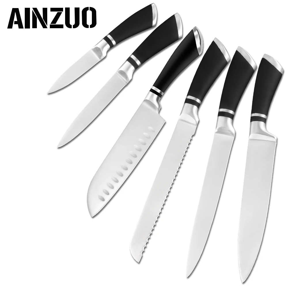 AINZUO Новое поступление кухонные ножи из нержавеющей стали аксессуары