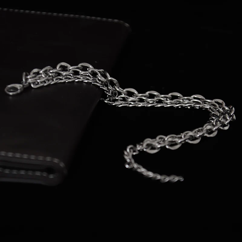 Minimalist Men Punk Bracelet Adjustable Stainless Steel Chain Link Braslet 3 Layers Cuban Male Accessories Pulsera | Украшения и