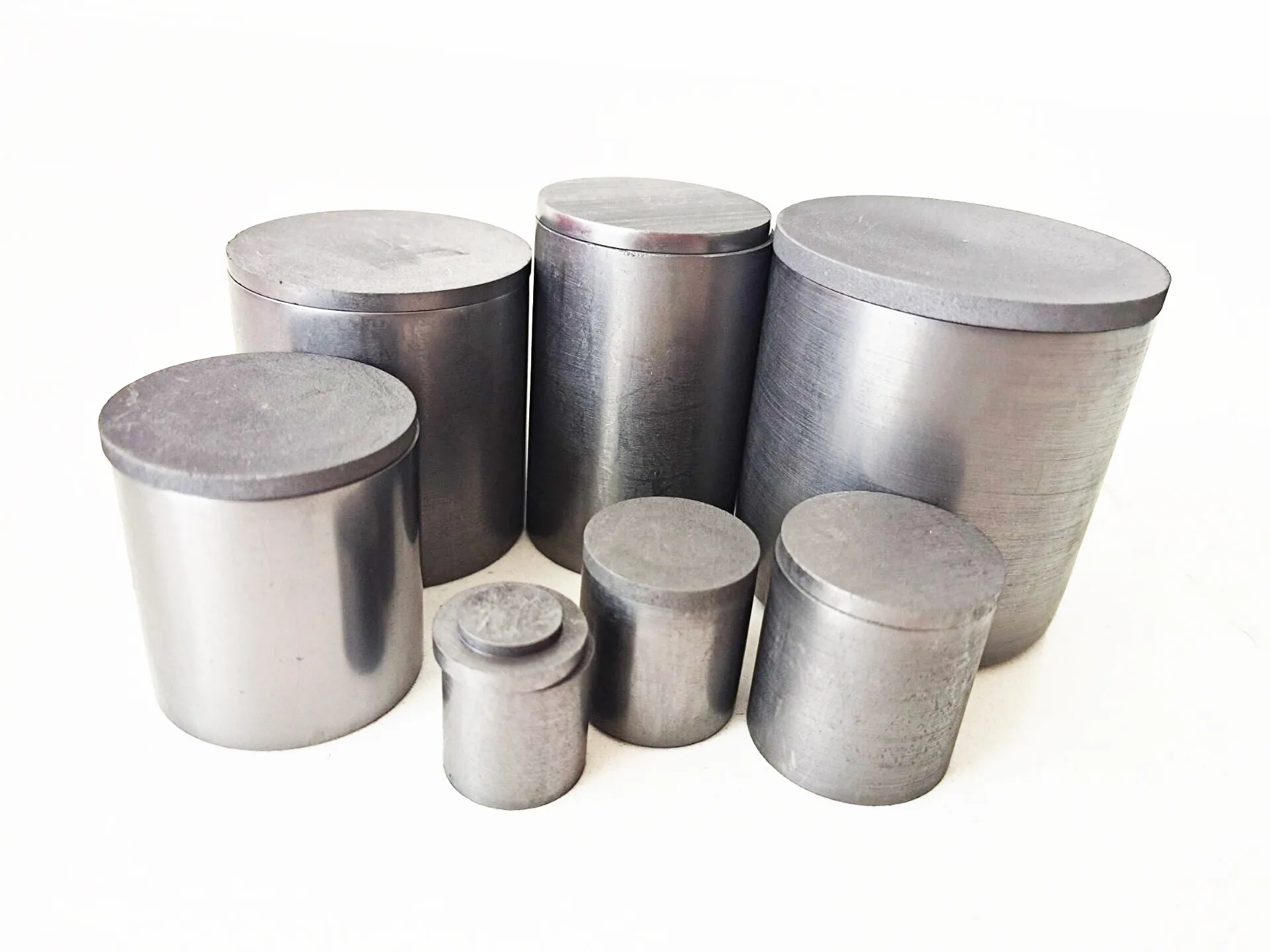 Высокочистые графитовые Горн для расплавления меди и литья с крышкой плавления