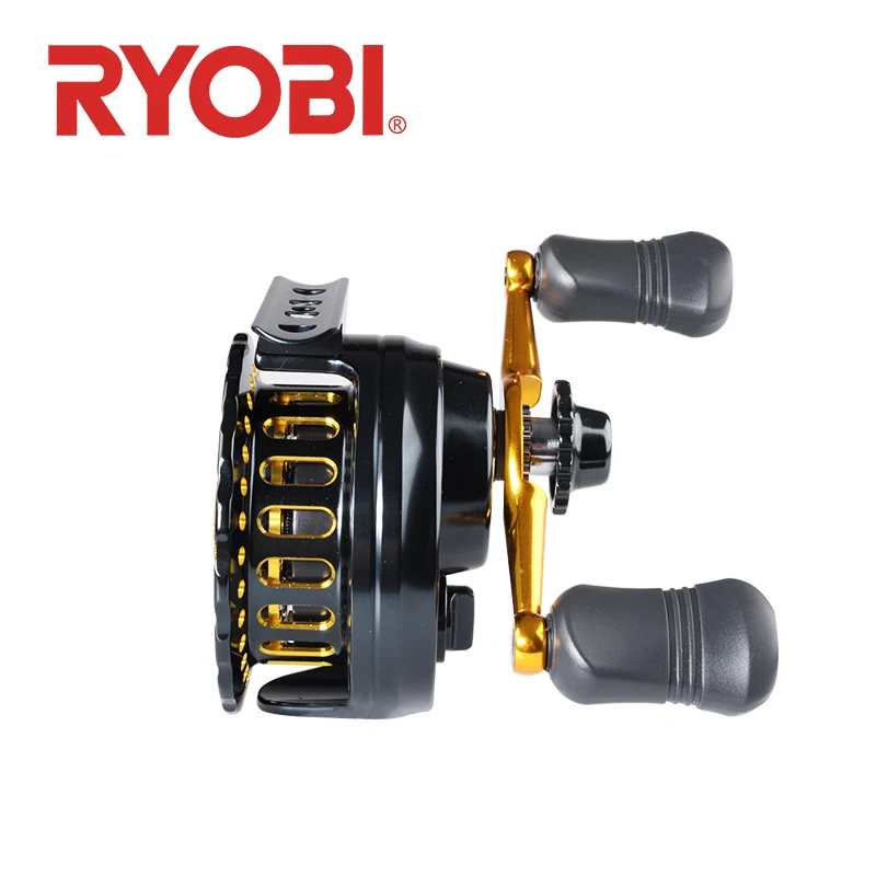 Оригинальная Рыболовная катушка RYOBI IKADA 60III для ловли нахлыстом гладкая с