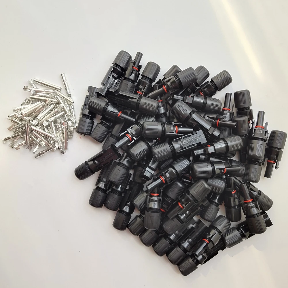 Новинка 100 пар солнечный соединитель для мужчин и женщин PV соединители солнечной