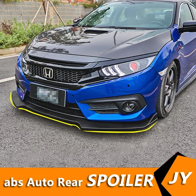 Для Honda Civic Body kit спойлер 2015 2018 для PT ABS задний передний бампер диффузор защитные