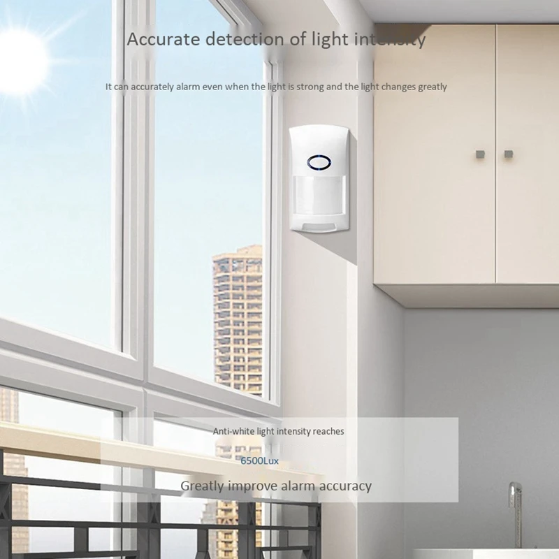 

WIFI Infrared Detector, Intelligent Recognition and Detection Super Wide Support APP, for Indoor Home Office