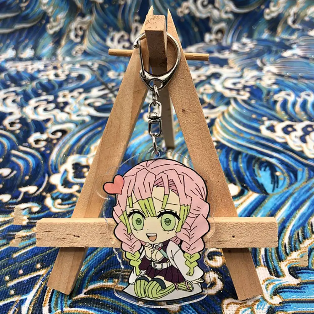 

Demon Slayer: Kimetsu No Yaiba Anime Acrylic Keyring Keychain Manga Figure Cosplay Key Rings