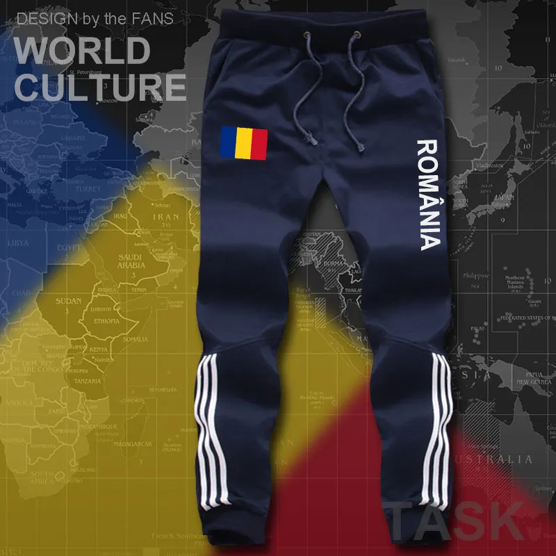 

Plus M-8XL Romania Romanian ROU Mens Shorts Beach Man men's Board Shorts Flag Workout Zipper Pocket Sweat 2021 Cotton Brand