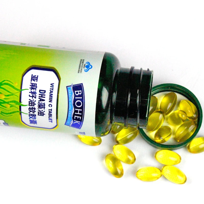 

Lily, DHA algae oil flax seed oil soft capsule for brain DHA algae oil pregnant women for students