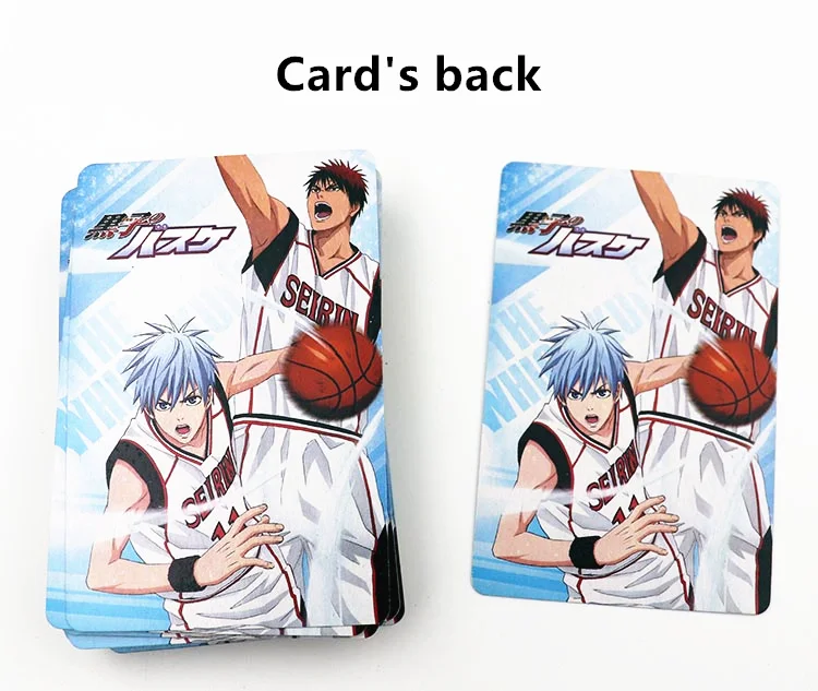Аниме Kuroko игрушки Kuroko's баскетбольный покер персонаж колода игра коллекция