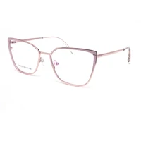 ann defee optical metal eyeglasses frame for cat women glasses prescription spectacles full rim frame glasses ch9002