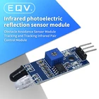Умная электроника, новинка, для Arduino, сделай сам, умный автомобиль, робот, светоотражающий, фотоэлектрический, 3 контакта, ИК, инфракрасный датчик предотвращения препятствий, модуль