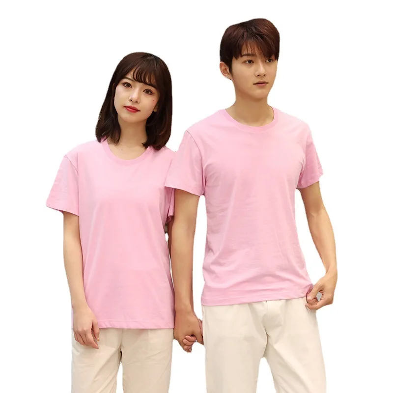 

Round neck T-shirt customization guanggu shan leisure cotton T-shirt