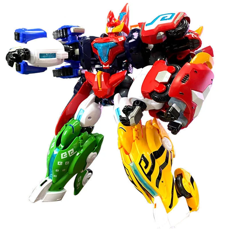 Супер Sentai Megazord Ranger деформационные роботы динозавр мощная экшн-фигурка подвижный