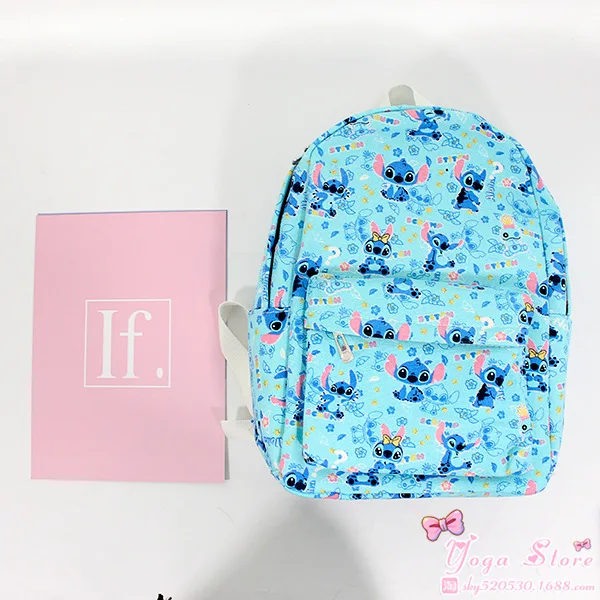 Disney стежка мультфильм детский рюкзак, сумка для школы холст tote Досуг ученик средней школы bookbag мода путешествия