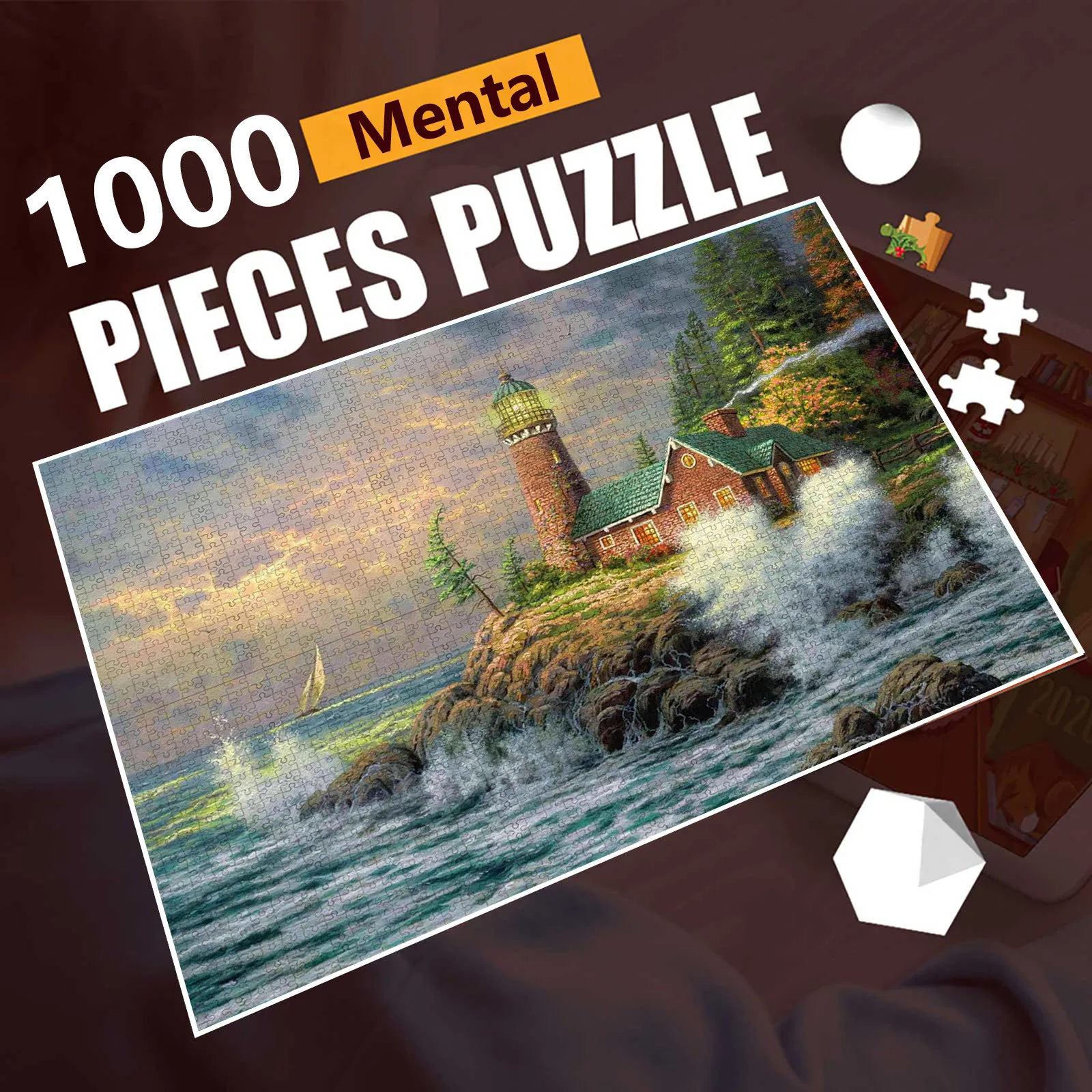 

1000 Piece Large Puzzle Game Adults Puzzles Game Toy Beautiful Landscape Puzzle Interesting Toys Personalized Gift